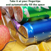 Auto-Rolling Fridge Organizer Can Dispenser