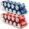 Auto-Rolling Fridge Organizer Can Dispenser