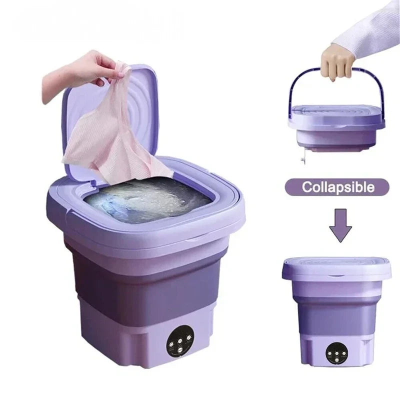 Portable Folding Mini Washing Machine