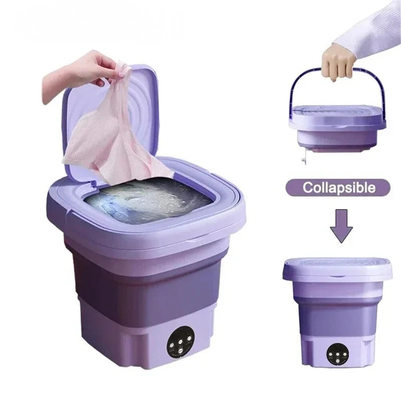 Portable Folding Mini Washing Machine