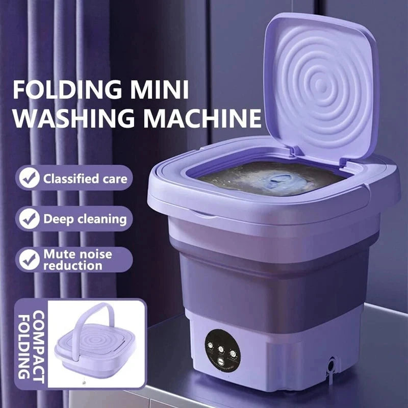 Portable Folding Mini Washing Machine