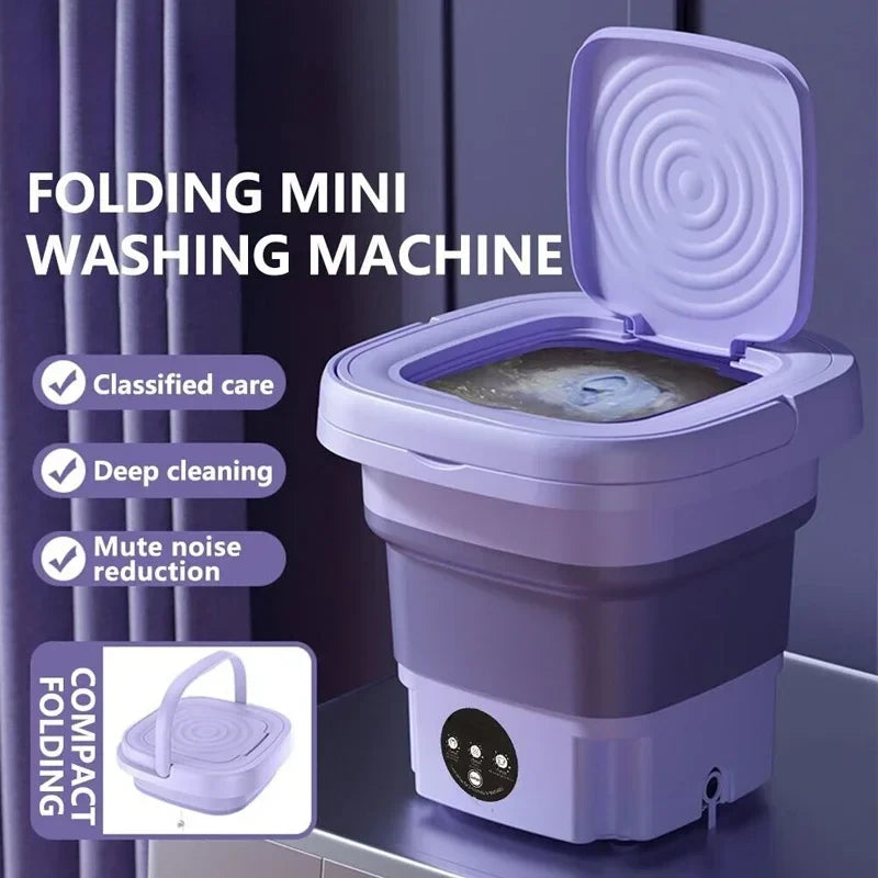 Portable Folding Mini Washing Machine