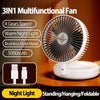 Space-Saving Foldable Wall Mount Fan