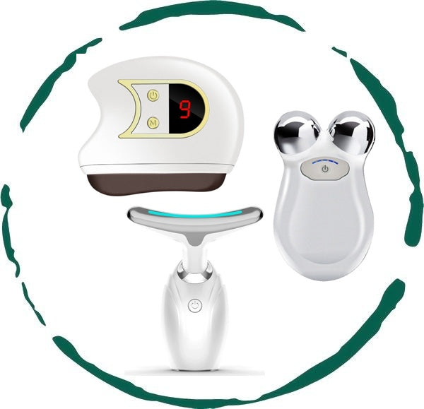 Lift, Sculpt and Glow 3-Piece Skincare Toolkit