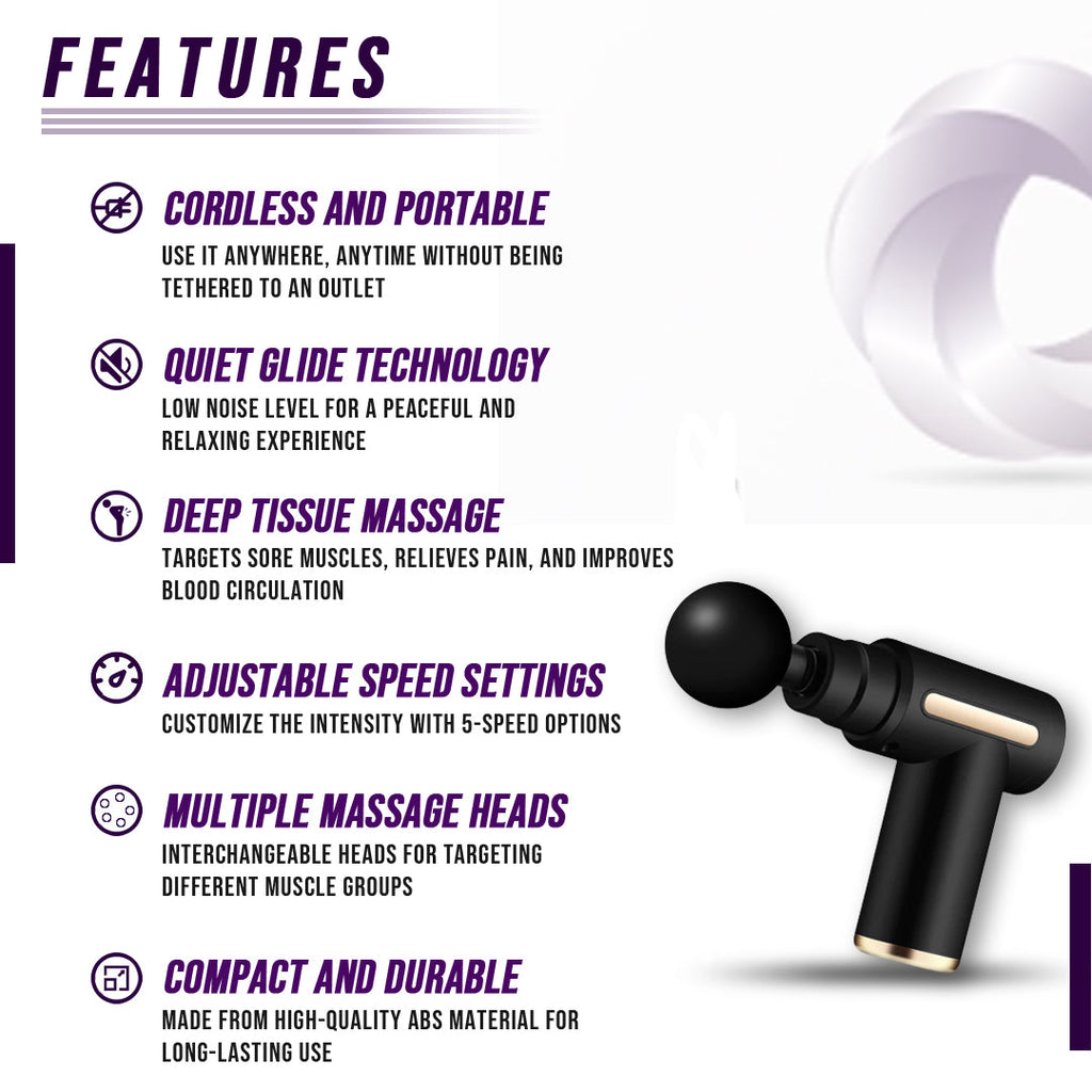 Deep Tissue Percussion Massage Gun