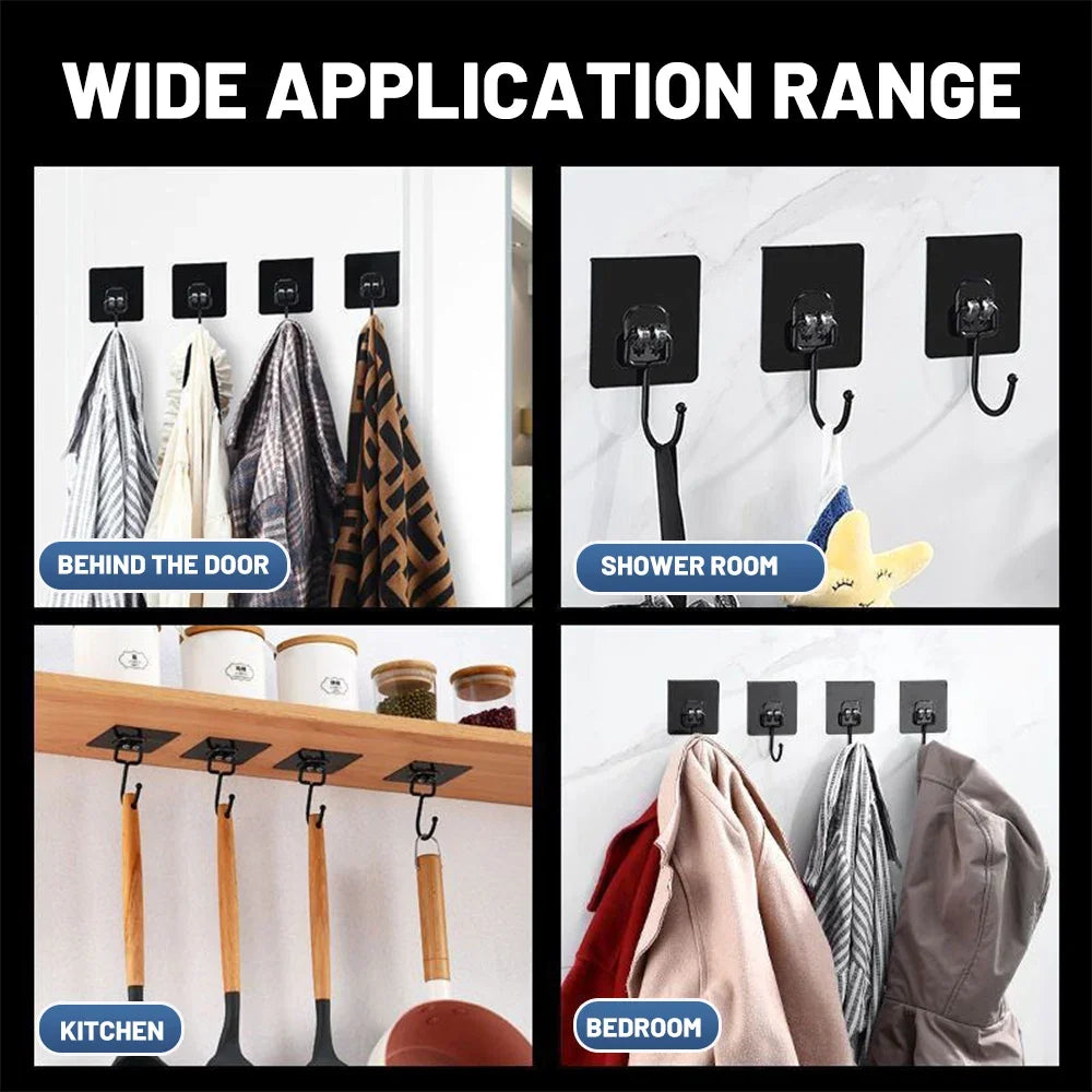 Strong Self-Adhesive Wall Hooks