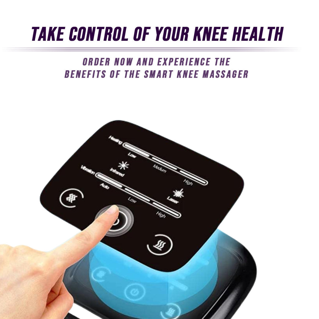 Smart Heated Knee Massager with Vibration