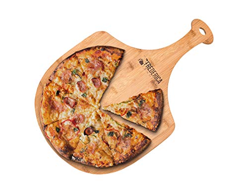 Bamboo Pizza Peel and Cutting Board