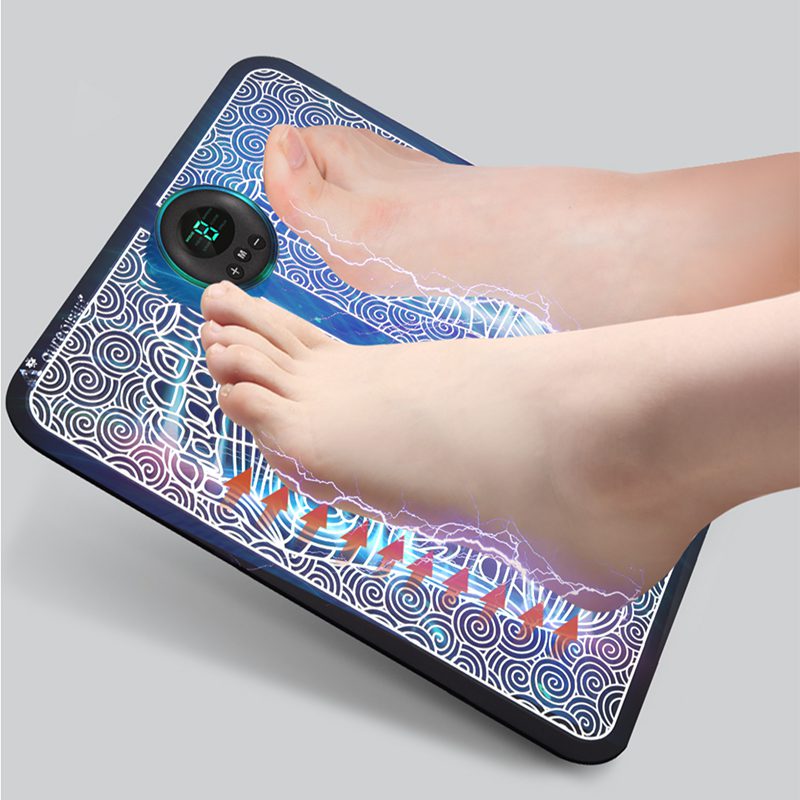 Portable EMS Foot and Leg Massager Mat