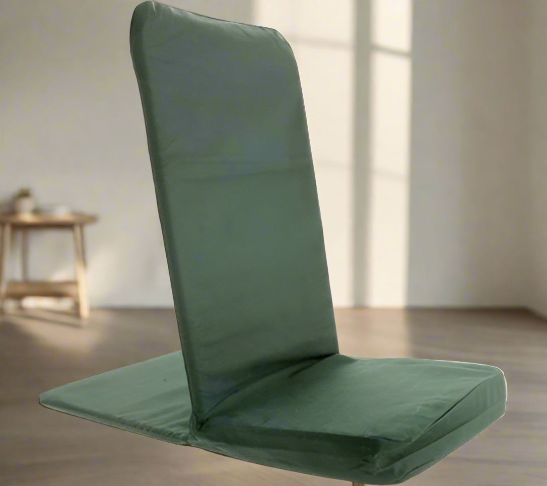 OMSutra Folding Meditation Chair with Back Support