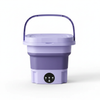 Portable Folding Mini Washing Machine on white background